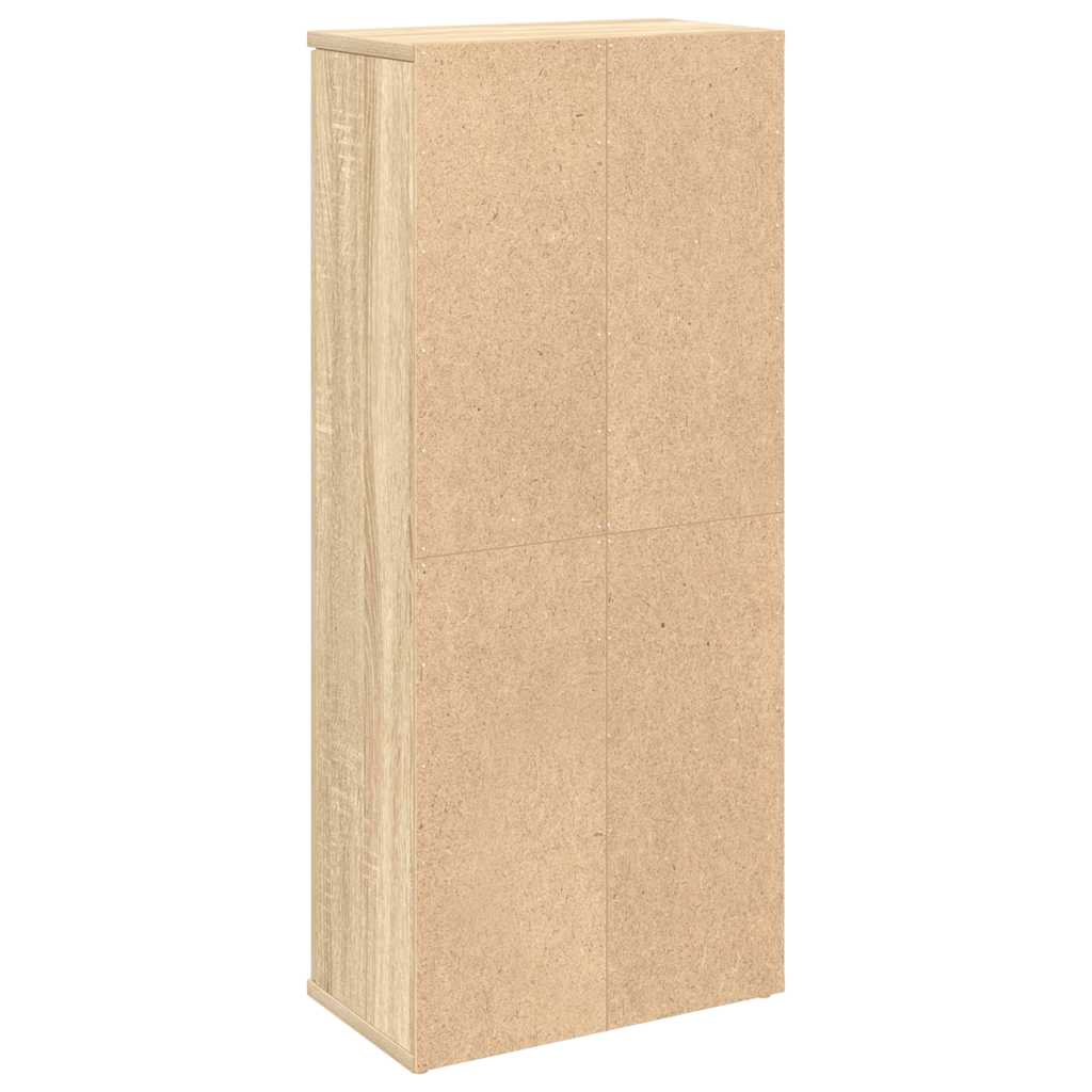 vidaXL Dulap de baie cu suport role, stejar sonoma, 39x22x90 cm vidaXL Dulap de baie cu suport role, stejar sonoma, 39x22x90 cm