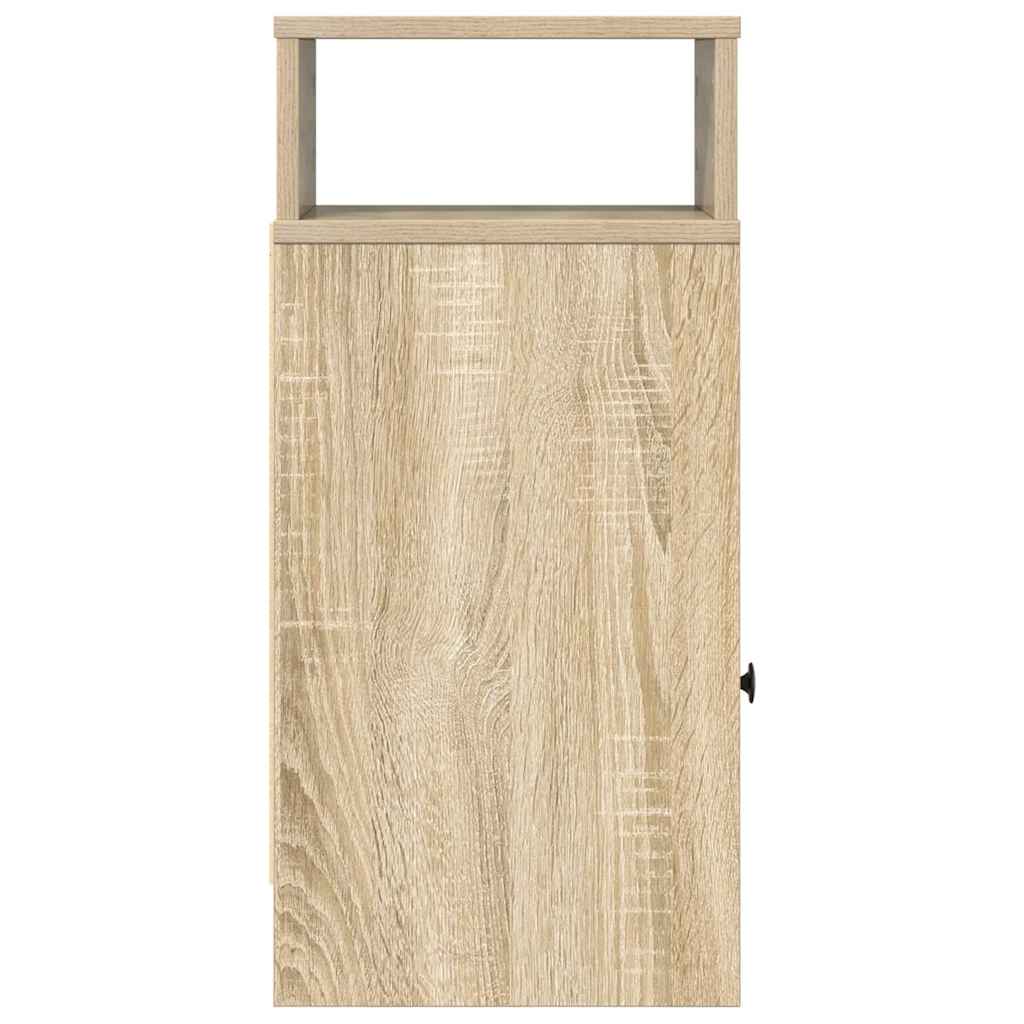 vidaXL Noptiera cu sertar Stejar Sonoma 25x31x66 cm