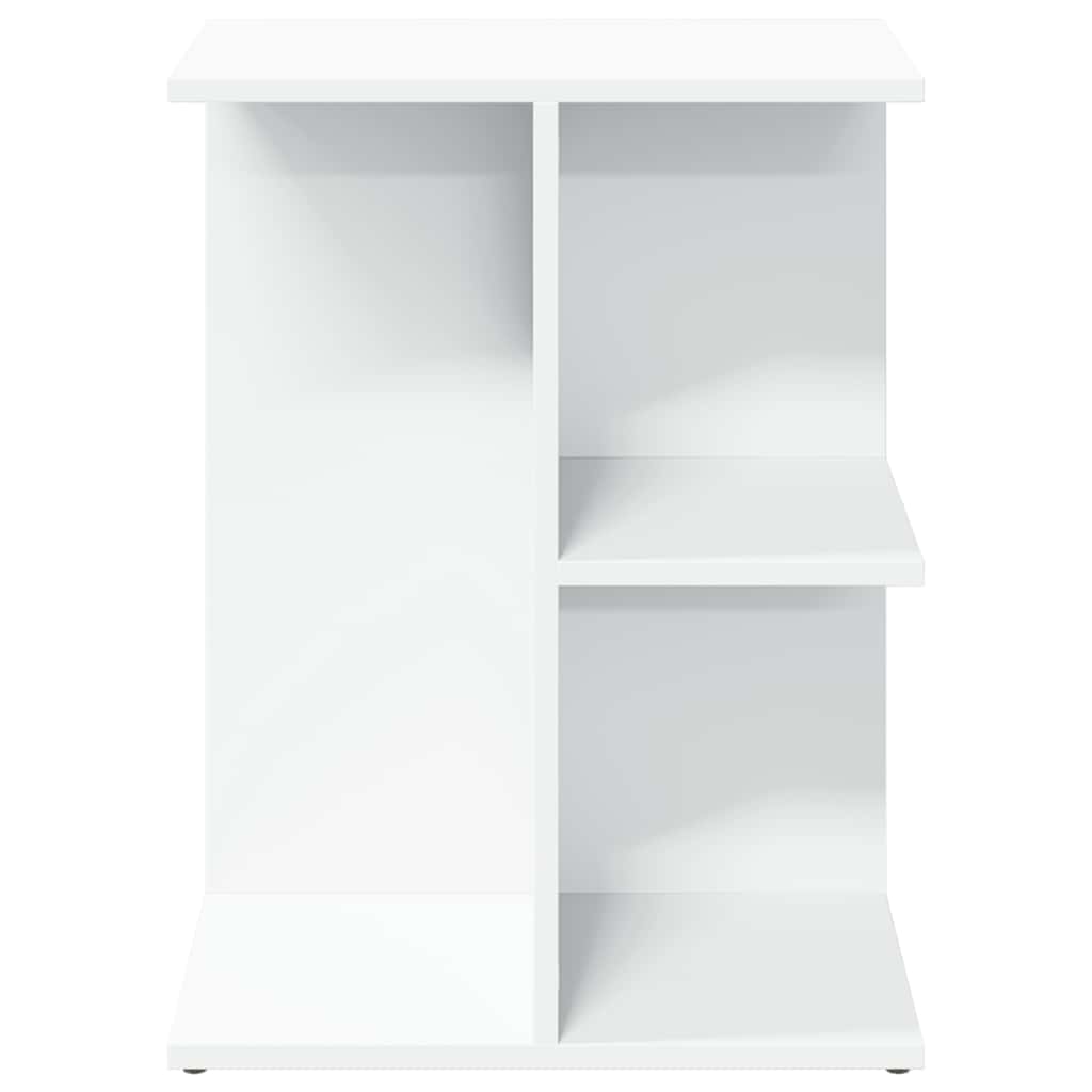 vidaXL Noptieră, alb, 46,5x29x61 cm, lemn compozit