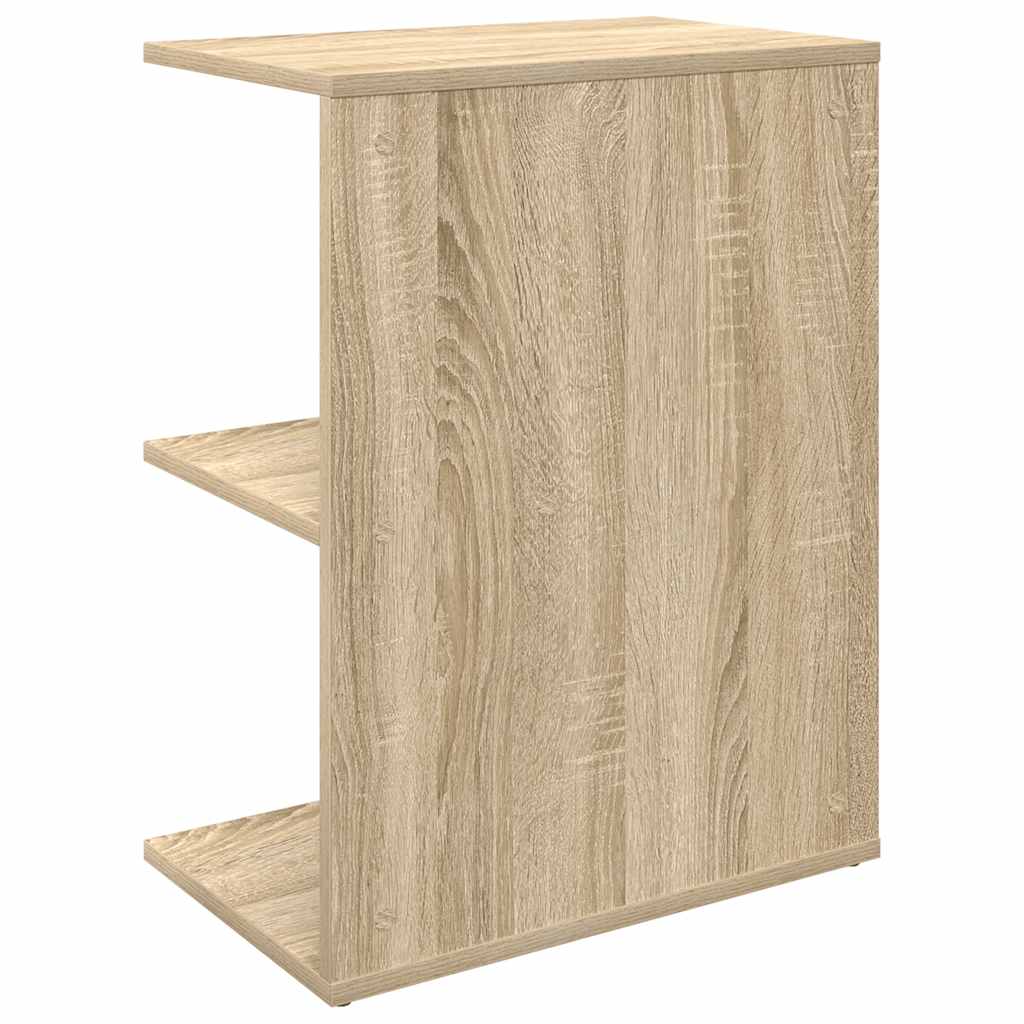 vidaXL Noptiere 2 buc Stejar Sonoma 46,5x29x61 cm Lemn prelucrat