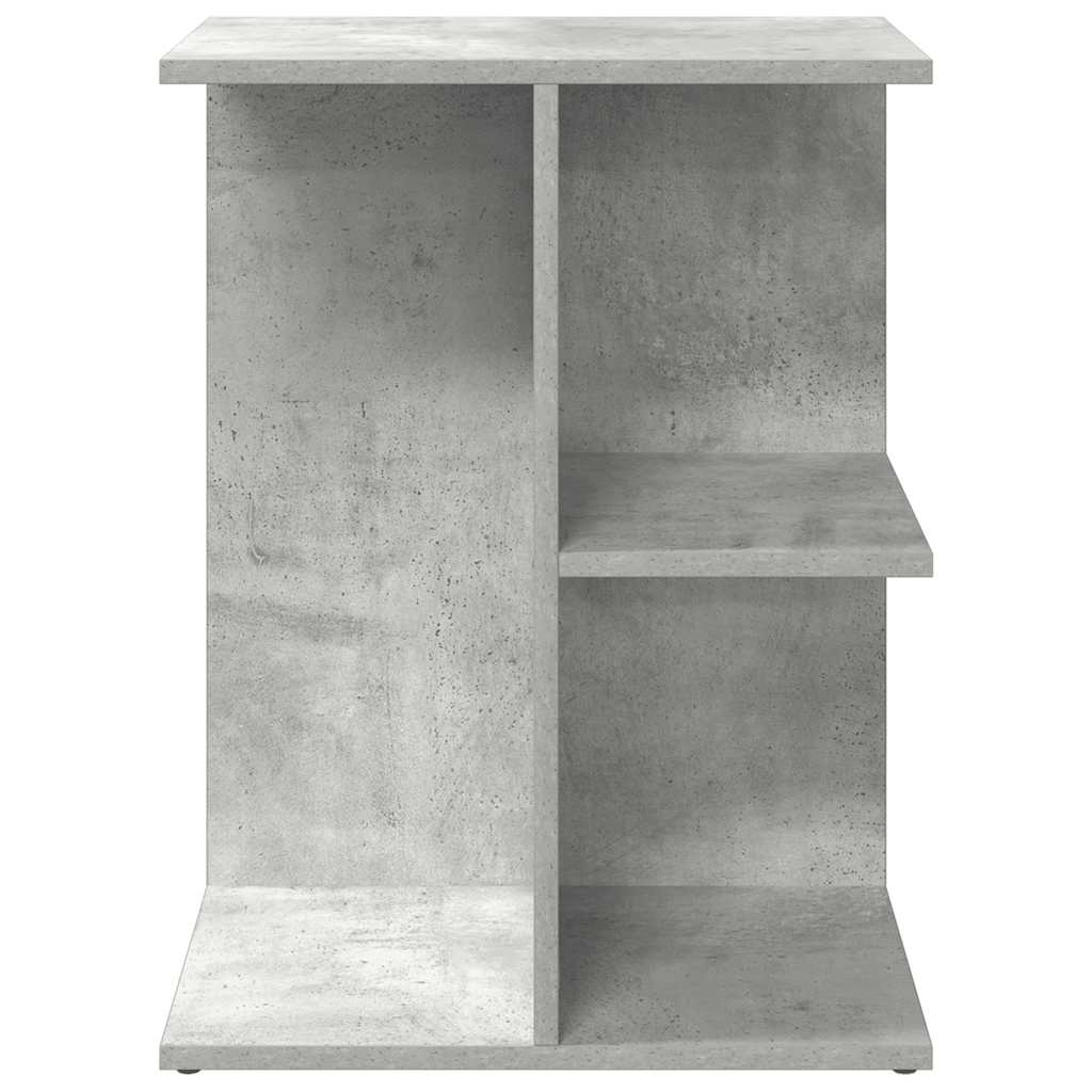 vidaXL Noptiera gri beton 46,5x29x61 cm Lemn prelucrat