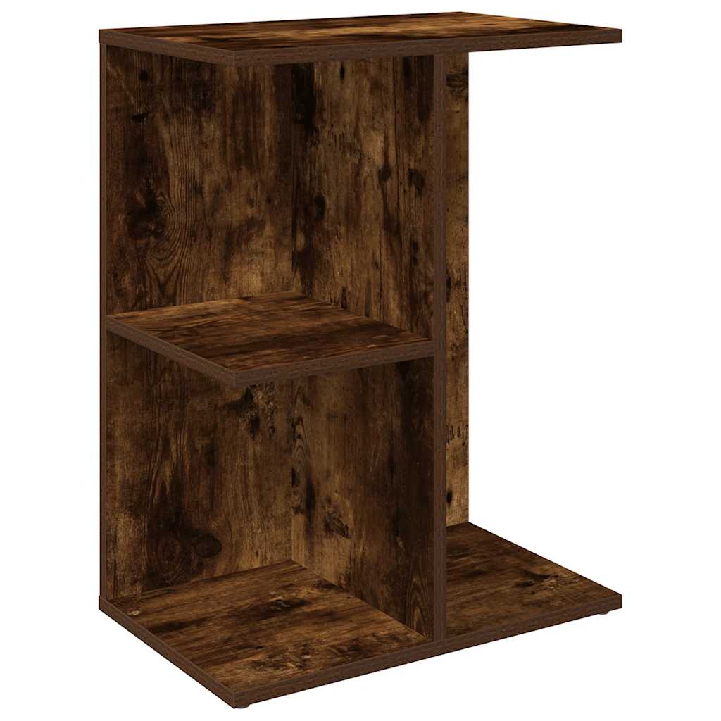 vidaXL Noptiera stejar afumat 46,5x29x61 cm Lemn prelucrat
