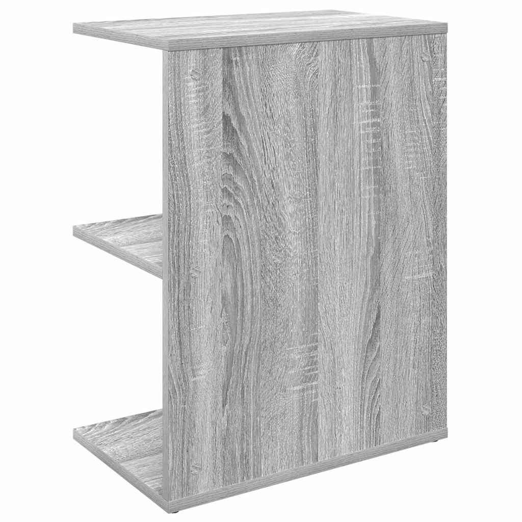 vidaXL Noptiera gri Sonoma 46,5x29x61 cm lemn prelucrat