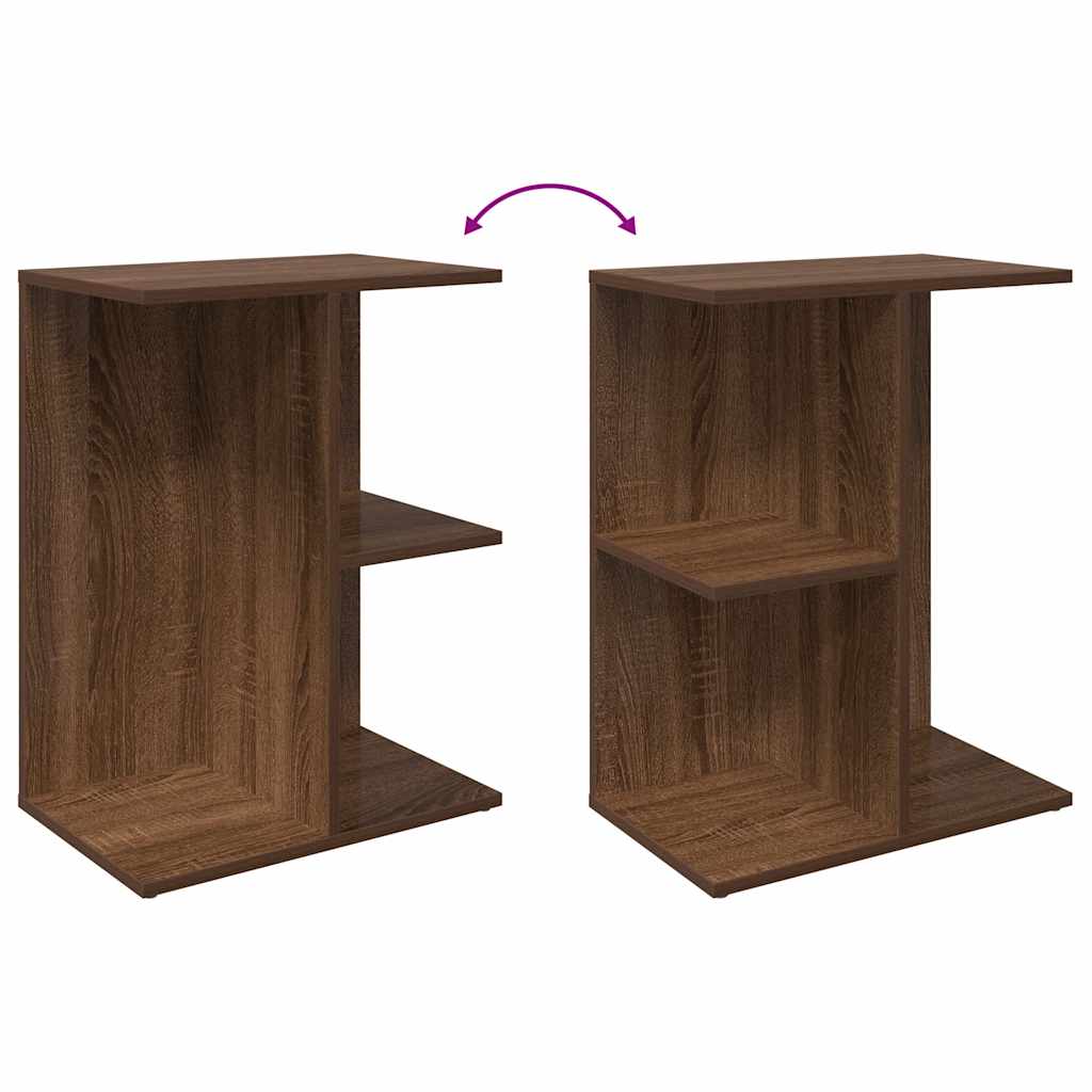 vidaXL Noptiera Stejar maro 46,5x29x61 cm Lemn prelucrat