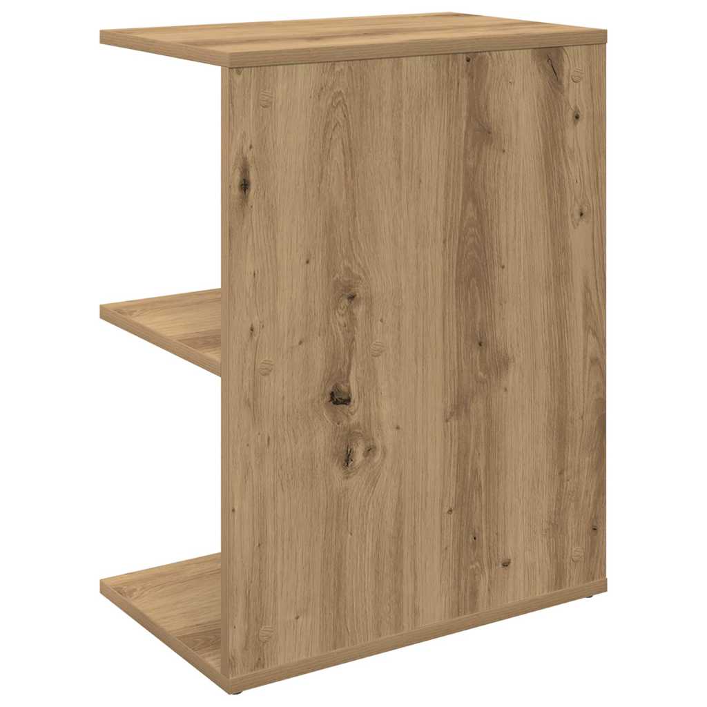 vidaXL Noptiera Stejar artizanal 46,5x29x61 cm Lemn prelucrat