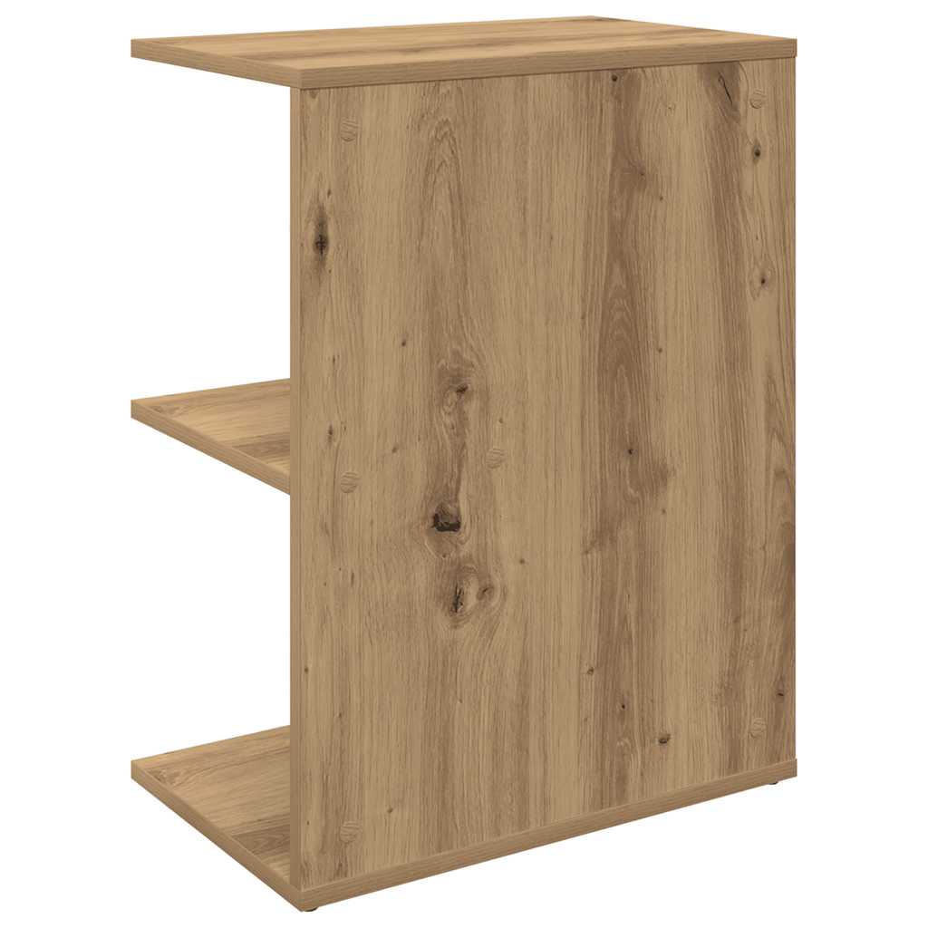 vidaXL Noptiere 2 buc Stejar artizanal 46,5x29x61 cm Lemn prelucrat
