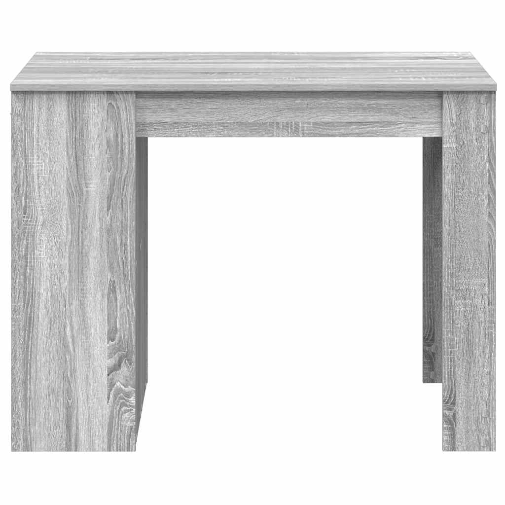 vidaXL Birou cu sertar raft ri Sonoma 102x62x77,5cm lemn prelucrat vidaXL Birou cu sertar raft ri Sonoma 102x62x77,5cm lemn prelucrat