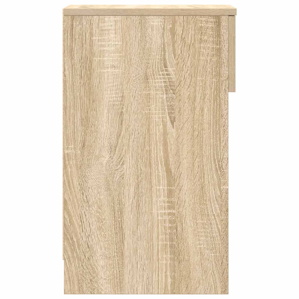 vidaXL Noptiera cu sertar Stejar Sonoma 20x36x60 cm