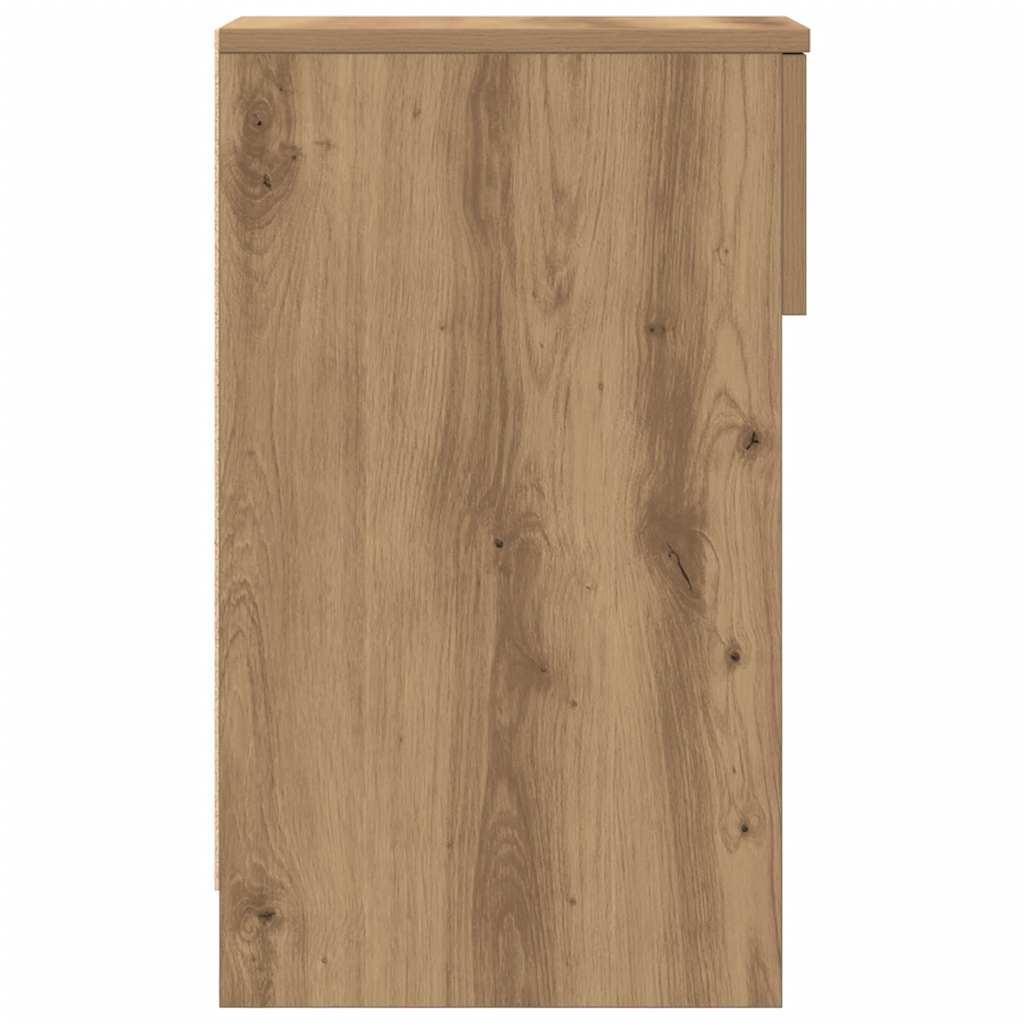 vidaXL Noptiera cu sertar Stejar artizanal 20x36x60 cm