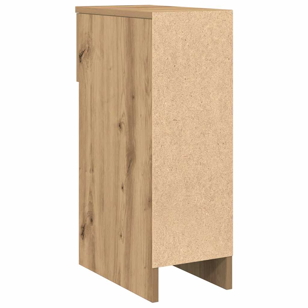 vidaXL Noptiera cu sertar Stejar artizanal 20x36x60 cm