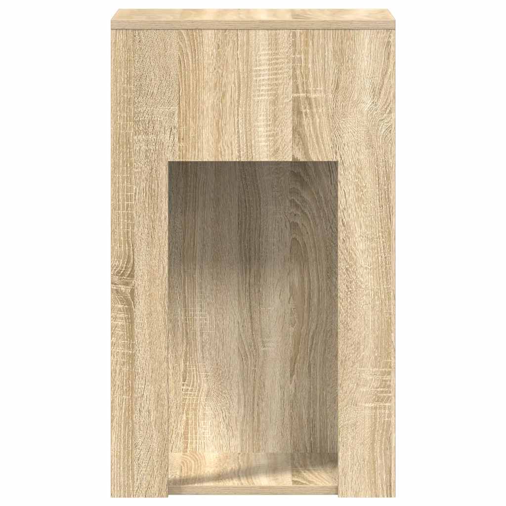 vidaXL Suport turn pentru computer cu sertar Stejar Sonoma 30x44x74 cm vidaXL Suport turn pentru computer cu sertar Stejar Sonoma 30x44x74 cm