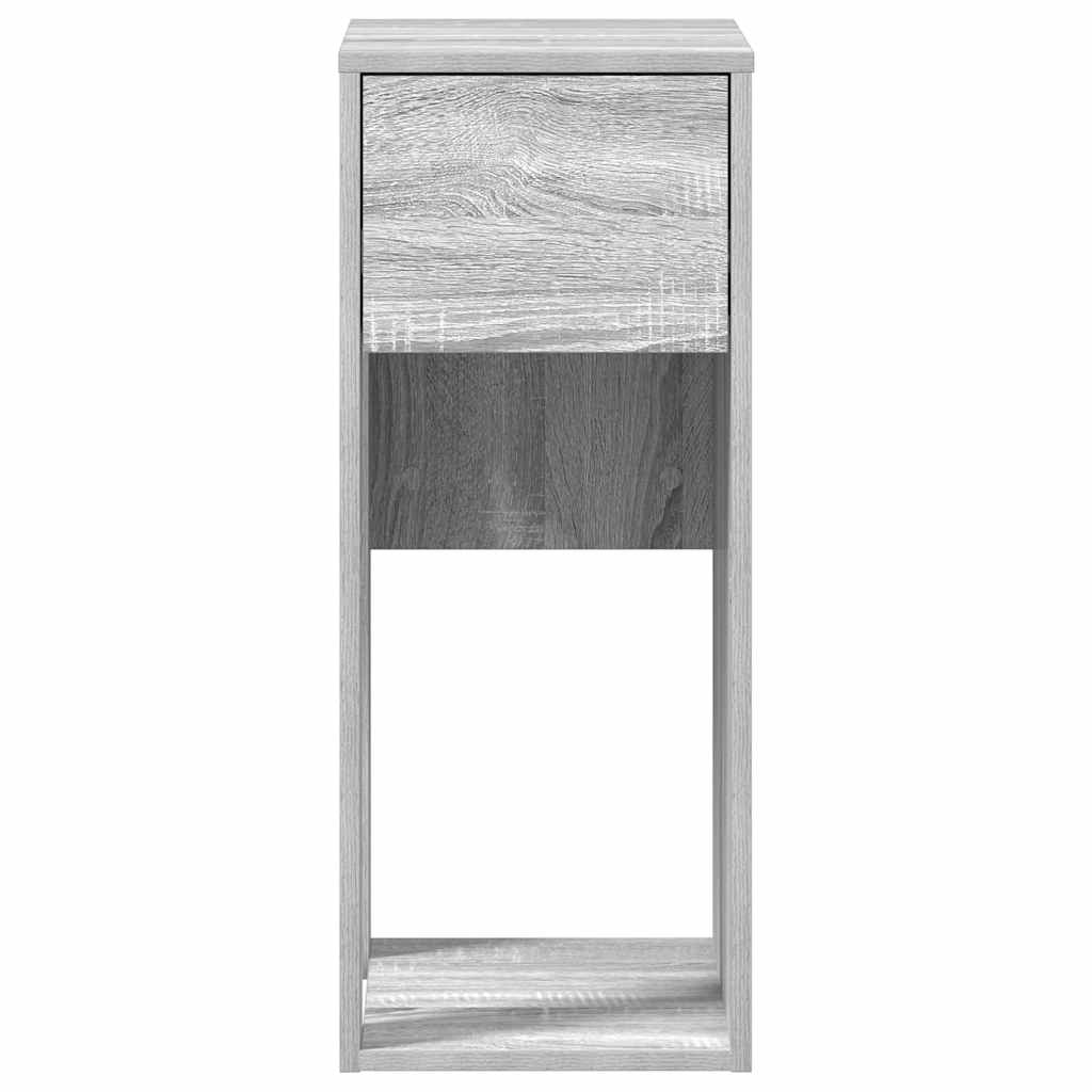 vidaXL Suport turn computer cu sertar gri Sonoma 30x44x74 cm vidaXL Suport turn computer cu sertar gri Sonoma 30x44x74 cm