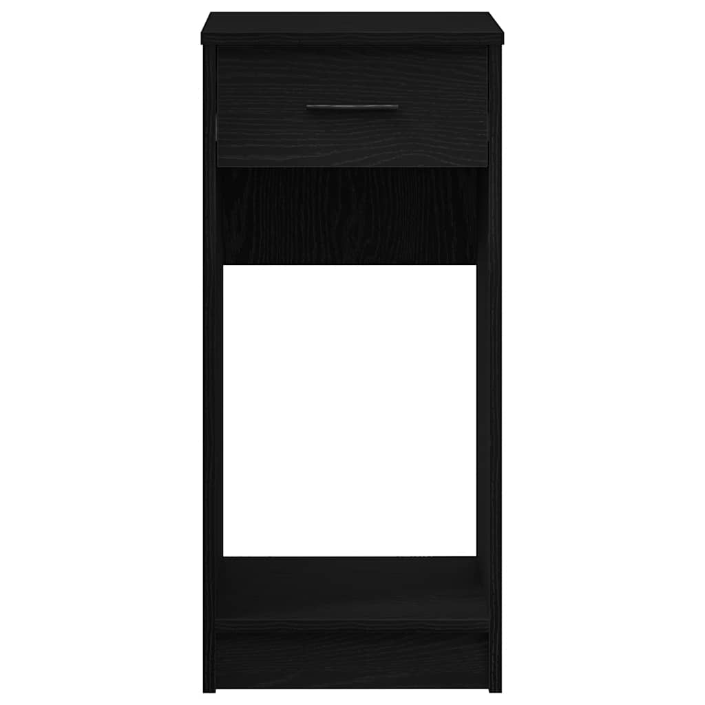 vidaXL Suport turn pentru computer cu sertar negru 35x45x77 cm vidaXL Suport turn pentru computer cu sertar negru 35x45x77 cm