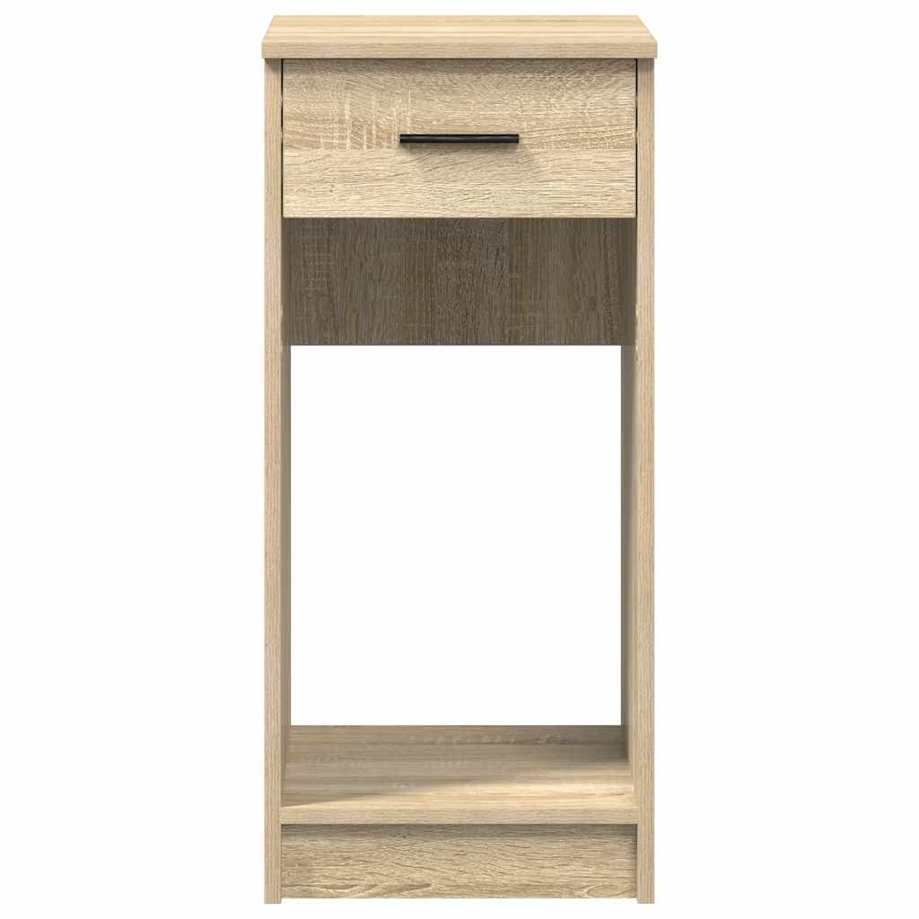 vidaXL Suport turn pentru computer cu sertar Stejar Sonoma 35x45x77 cm vidaXL Suport turn pentru computer cu sertar Stejar Sonoma 35x45x77 cm