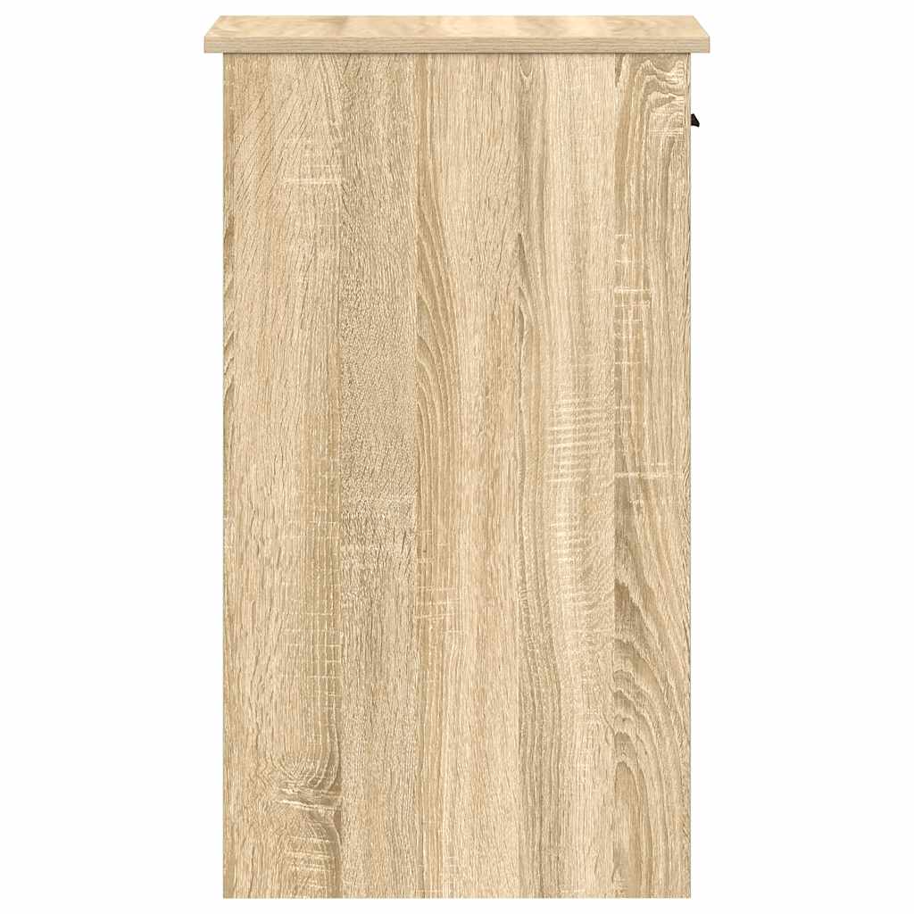 vidaXL Suport turn pentru computer cu sertar Stejar Sonoma 35x45x77 cm vidaXL Suport turn pentru computer cu sertar Stejar Sonoma 35x45x77 cm