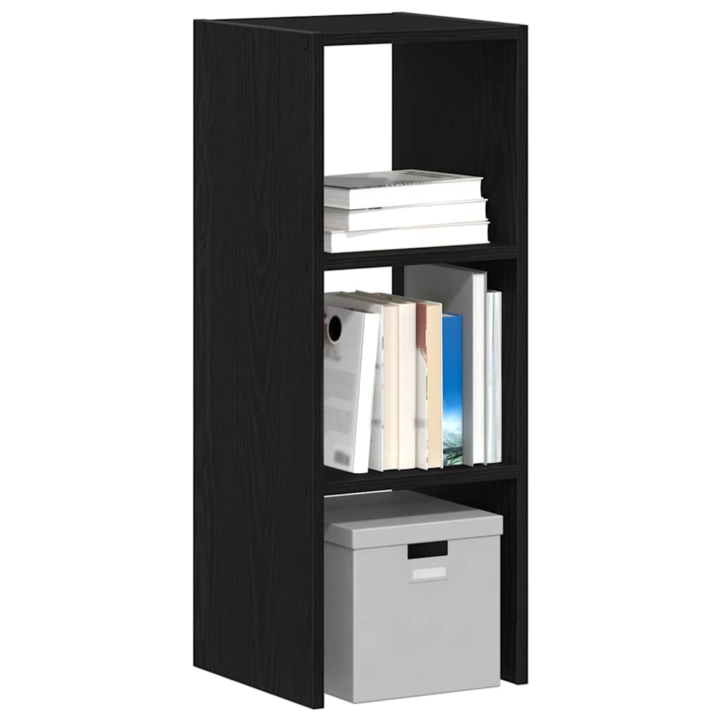 vidaXL Bibliotecă stivuabilă din stejar negru din lemn prelucrat vidaXL Bibliotecă stivuabilă din stejar negru din lemn prelucrat