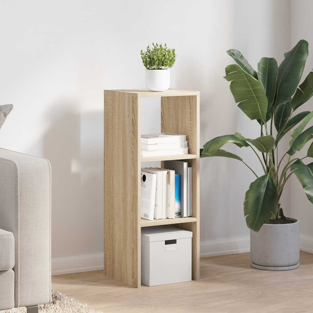 vidaXL Bibliotecă stivuabilă Stejar Sonoma 30x30x80 cm Lemn prelucrat vidaXL Bibliotecă stivuabilă Stejar Sonoma 30x30x80 cm Lemn prelucrat