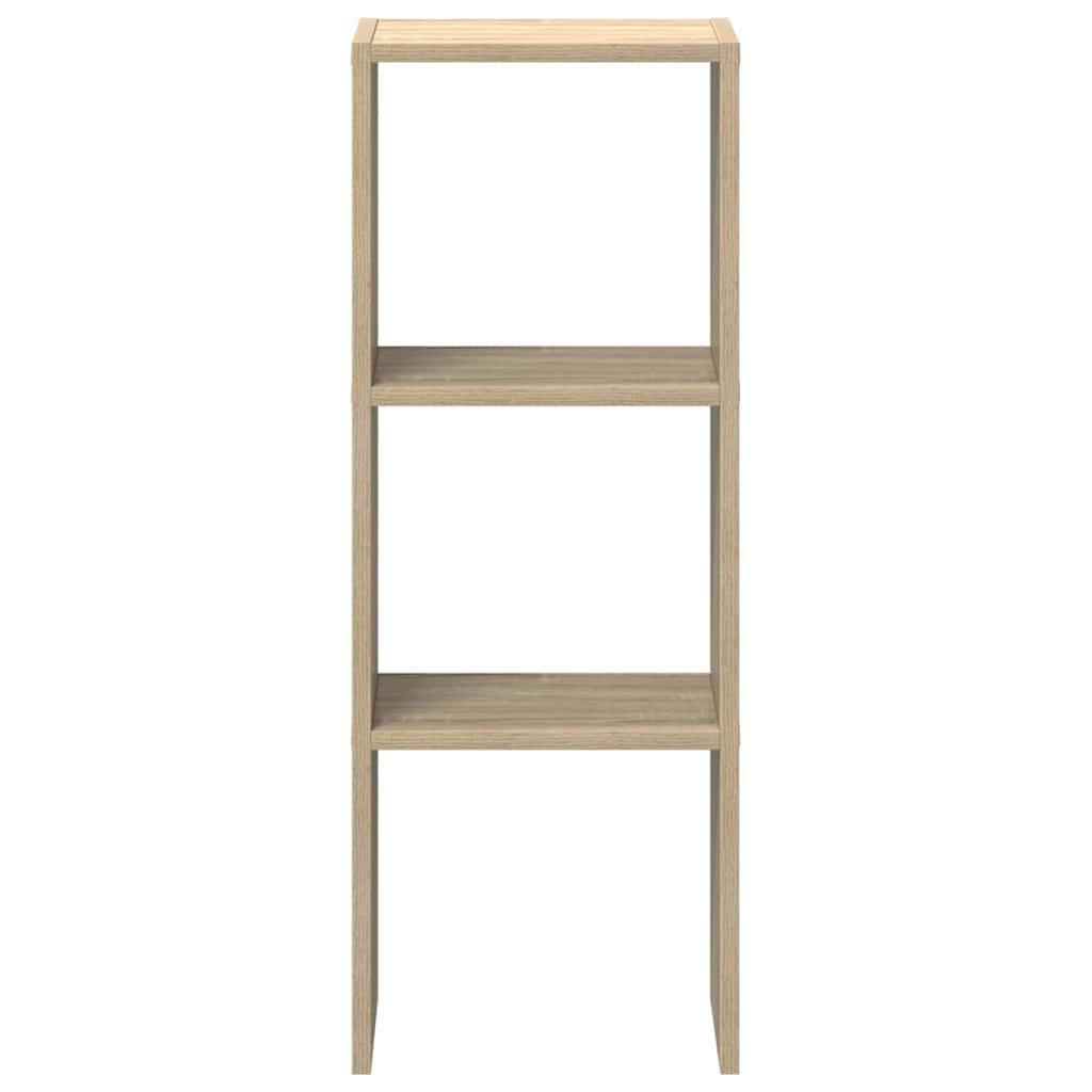 vidaXL Bibliotecă stivuabilă Stejar Sonoma 30x30x80 cm Lemn prelucrat vidaXL Bibliotecă stivuabilă Stejar Sonoma 30x30x80 cm Lemn prelucrat