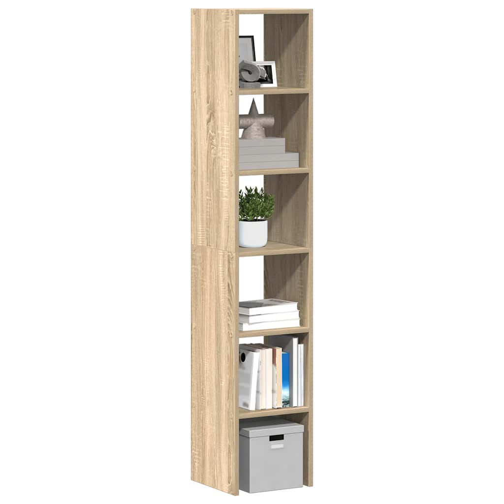 vidaXL Biblioteci 2 buc Stejar Sonoma stivuibile Lemn prelucrat vidaXL Biblioteci 2 buc Stejar Sonoma stivuibile Lemn prelucrat