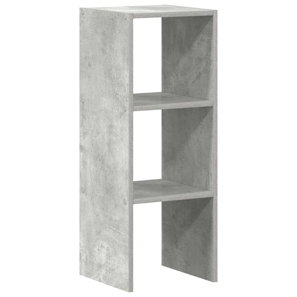 vidaXL Bibliotecă stivuabilă Gri Beton 30x30x80 cm Lemn prelucrat vidaXL Bibliotecă stivuabilă Gri Beton 30x30x80 cm Lemn prelucrat