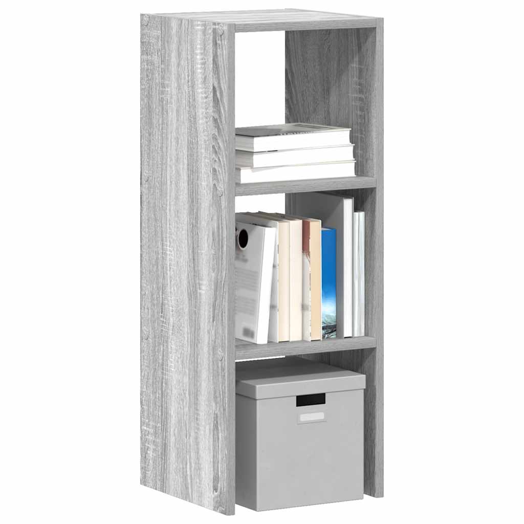 vidaXL Bibliotecă stivuabilă Gri sonoma 30x30x80 cm Lemn prelucrat vidaXL Bibliotecă stivuabilă Gri sonoma 30x30x80 cm Lemn prelucrat