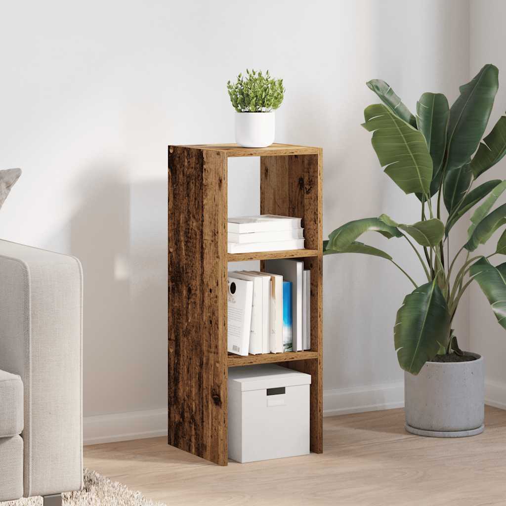vidaXL Bibliotecă stivuabilă, lemn vechi 30x30x80 cm, lemn prelucrat vidaXL Bibliotecă stivuabilă, lemn vechi 30x30x80 cm, lemn prelucrat