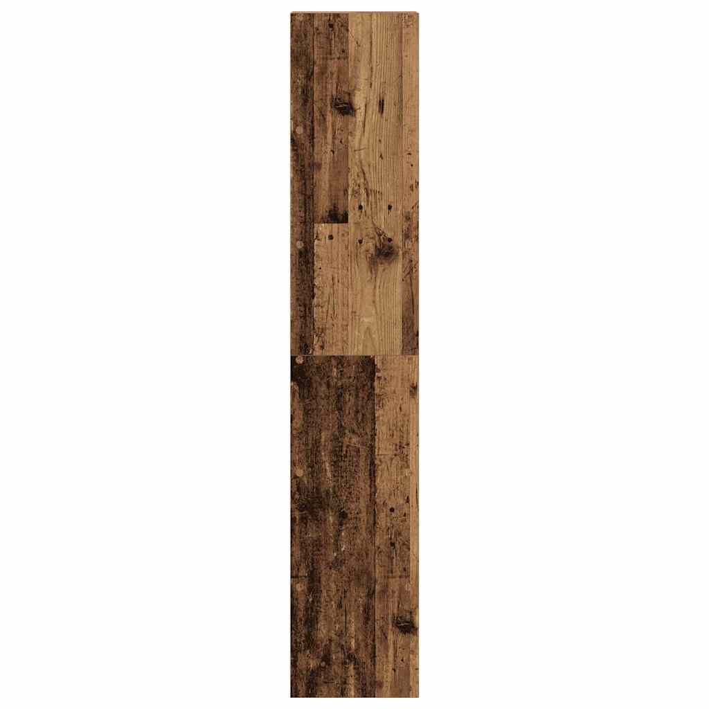 vidaXL Biblioteci 2 buc Lemn vechi stivuibil 30x30x80cm Lemn prelucrat vidaXL Biblioteci 2 buc Lemn vechi stivuibil 30x30x80cm Lemn prelucrat