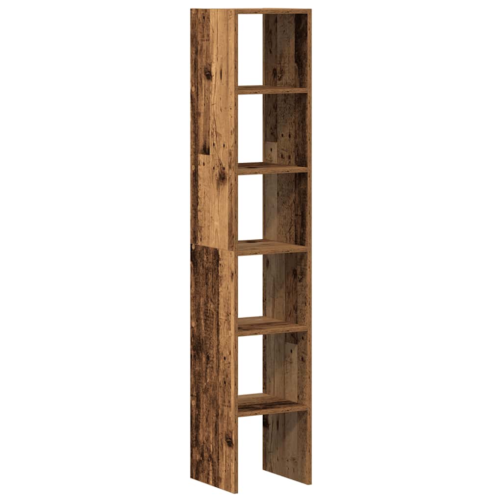 vidaXL Biblioteci 2 buc Lemn vechi stivuibil 30x30x80cm Lemn prelucrat vidaXL Biblioteci 2 buc Lemn vechi stivuibil 30x30x80cm Lemn prelucrat