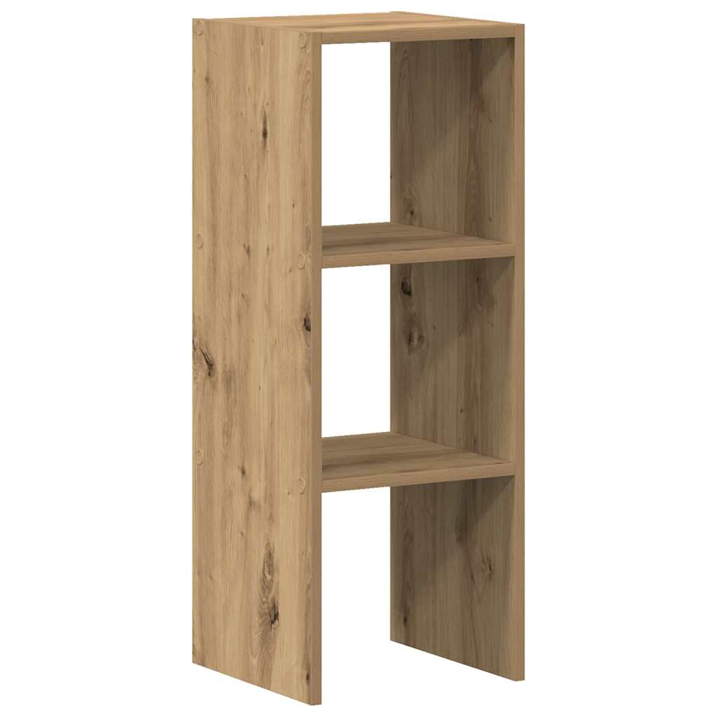 vidaXL Bibliotecă Stejar Artizanal stivuibil 30x30x80cm Lemn prelucrat vidaXL Bibliotecă Stejar Artizanal stivuibil 30x30x80cm Lemn prelucrat