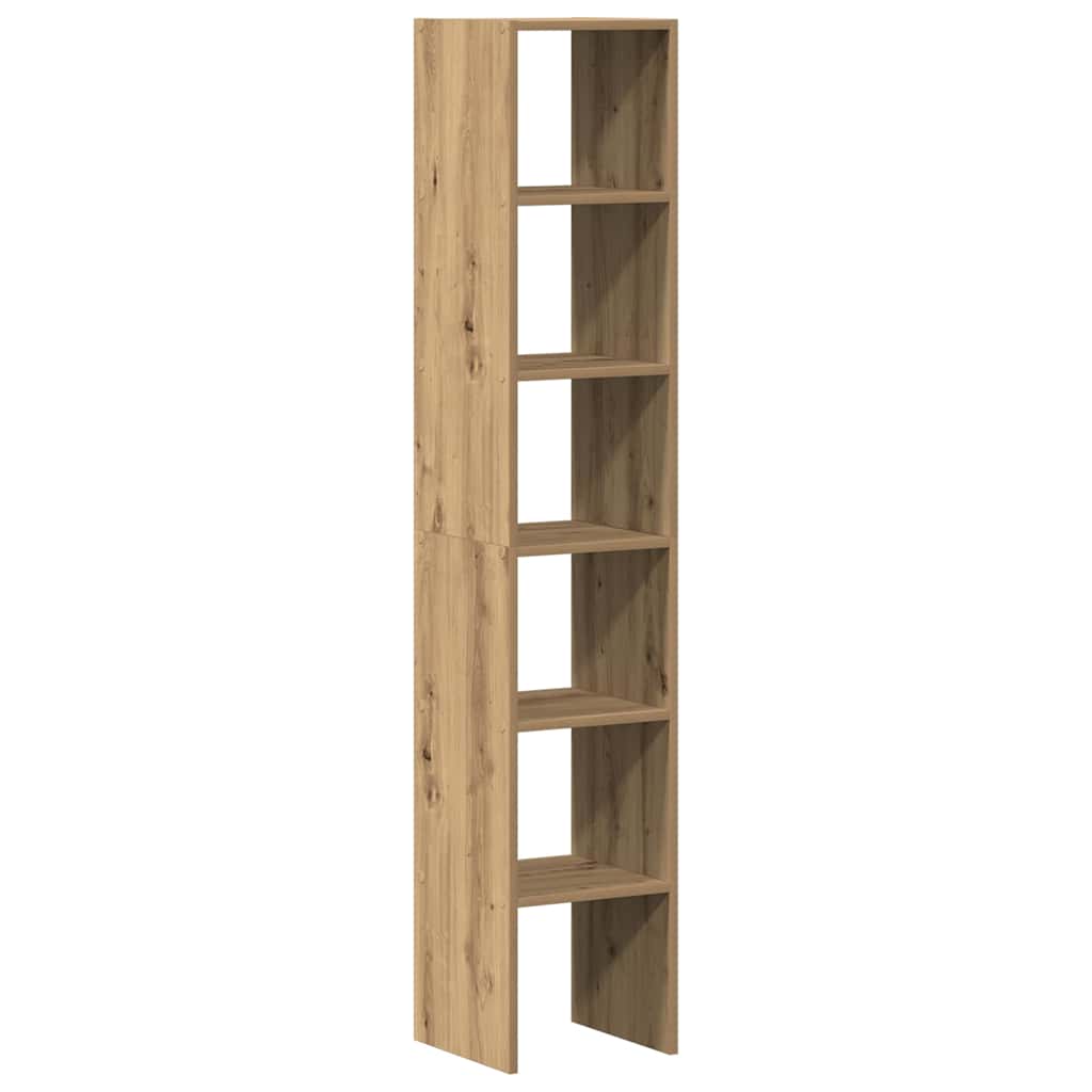 vidaXL Biblioteci 2 buc Stejar Artisan stivuibil Lemn prelucrat vidaXL Biblioteci 2 buc Stejar Artisan stivuibil Lemn prelucrat