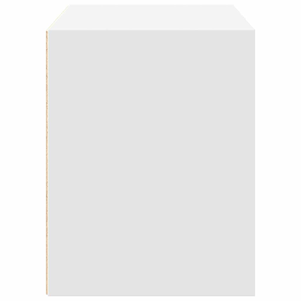 vidaXL Dulap cu 2 sertare alb 60x31x40 cm lemn prelucrat