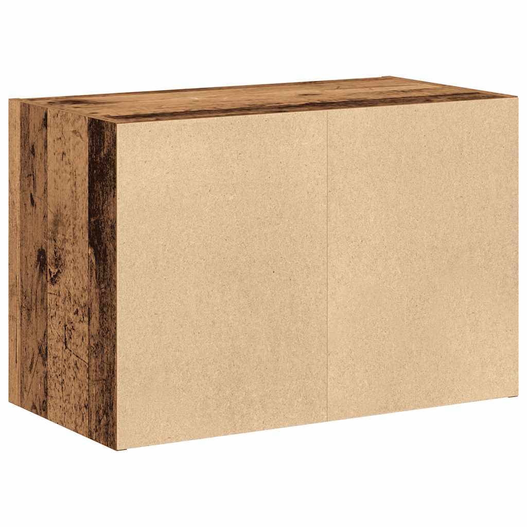 vidaXL Dulap cu 2 sertare Lemn vechi 60x31x40 cm Lemn prelucrat