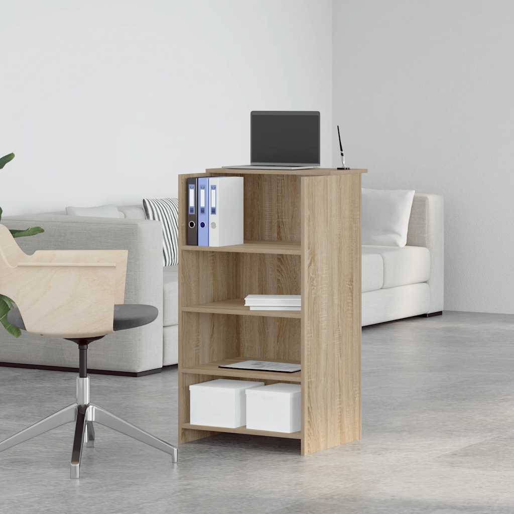 vidaXL Birou de recepție Stejar Sonoma 55x50x103,5 cm Lemn prelucrat