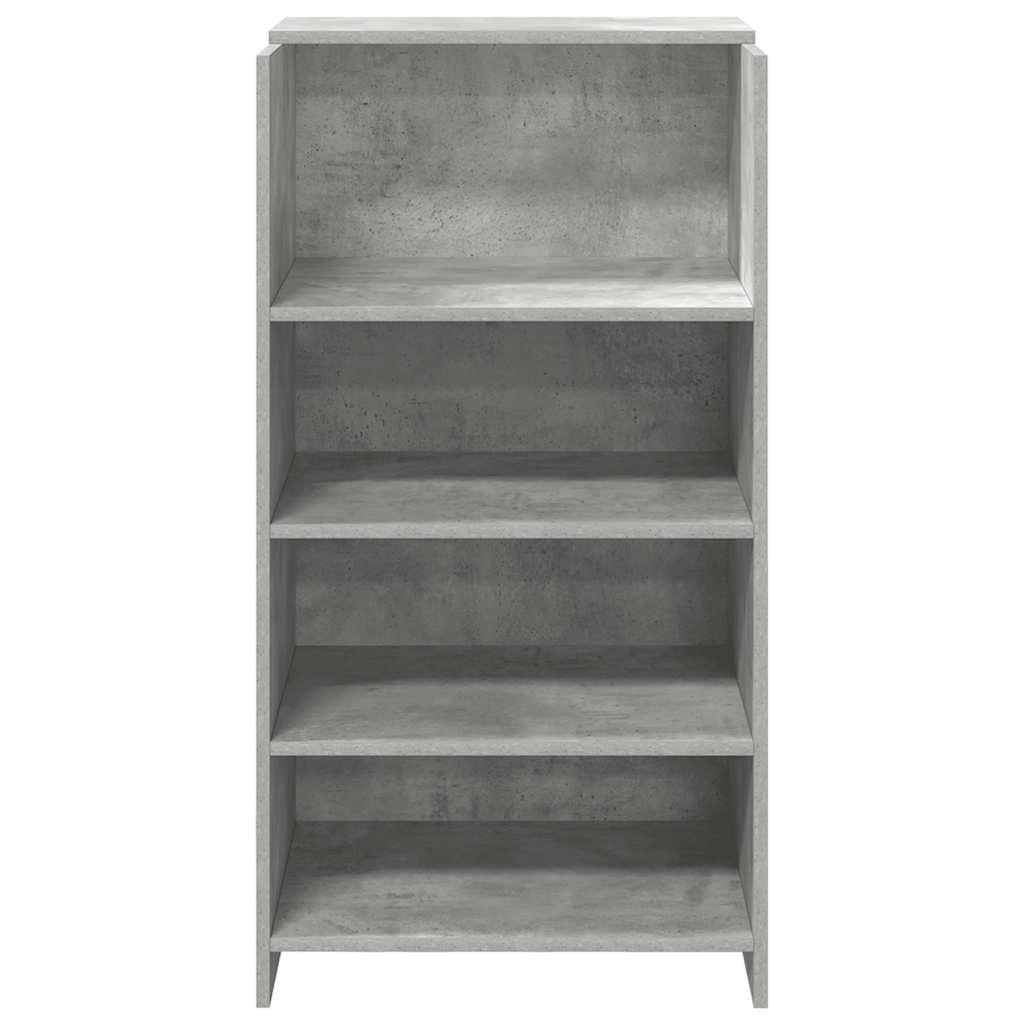 vidaXL Birou de recepție Gri beton 55x50x103,5 cm Lemn prelucrat