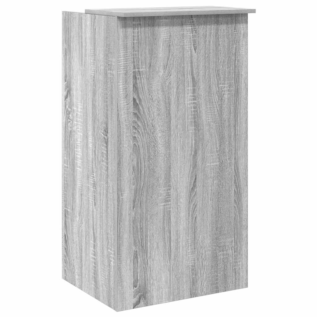 vidaXL Birou de recepție Gri Sonoma 55x50x103,5 cm Lemn prelucrat vidaXL Birou de recepție Gri Sonoma 55x50x103,5 cm Lemn prelucrat