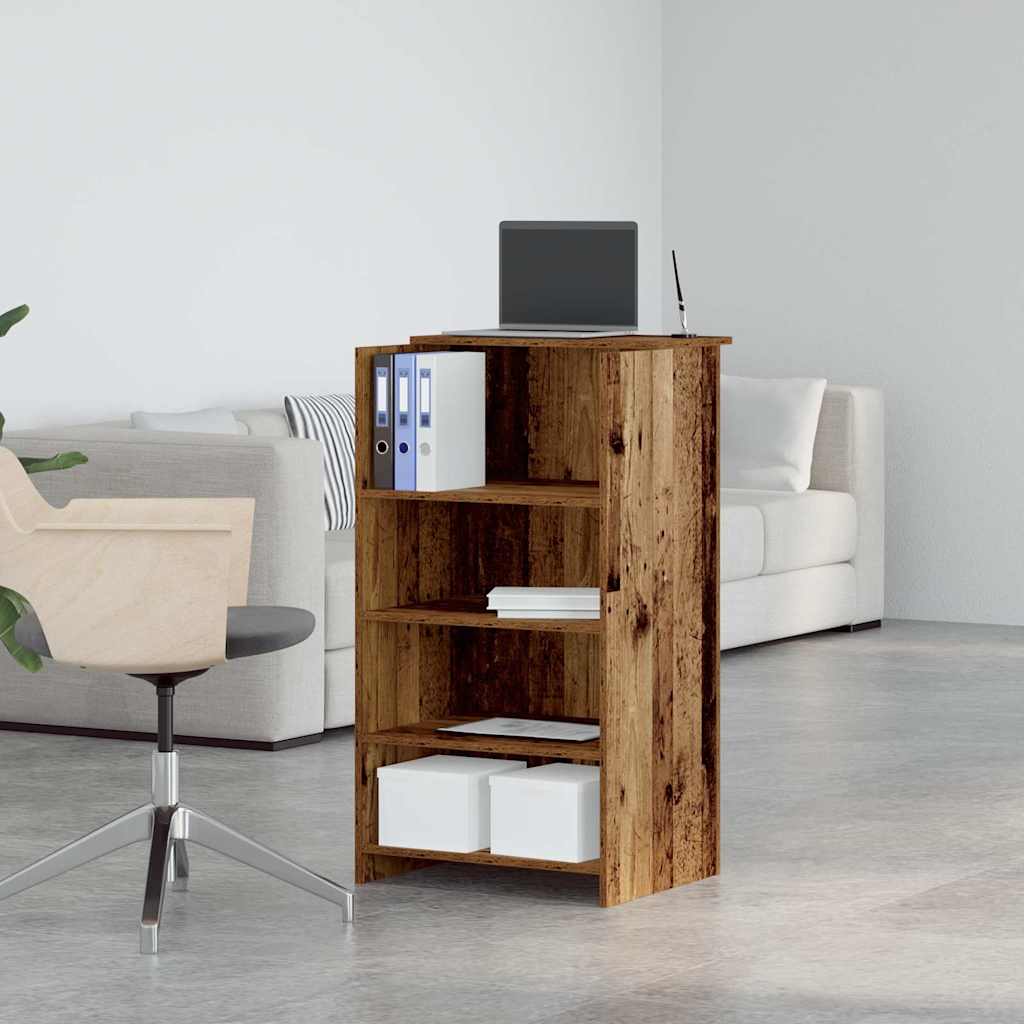 vidaXL Birou de recepție Lemn vechi 55x50x103,5 cm Lemn prelucrat vidaXL Birou de recepție Lemn vechi 55x50x103,5 cm Lemn prelucrat