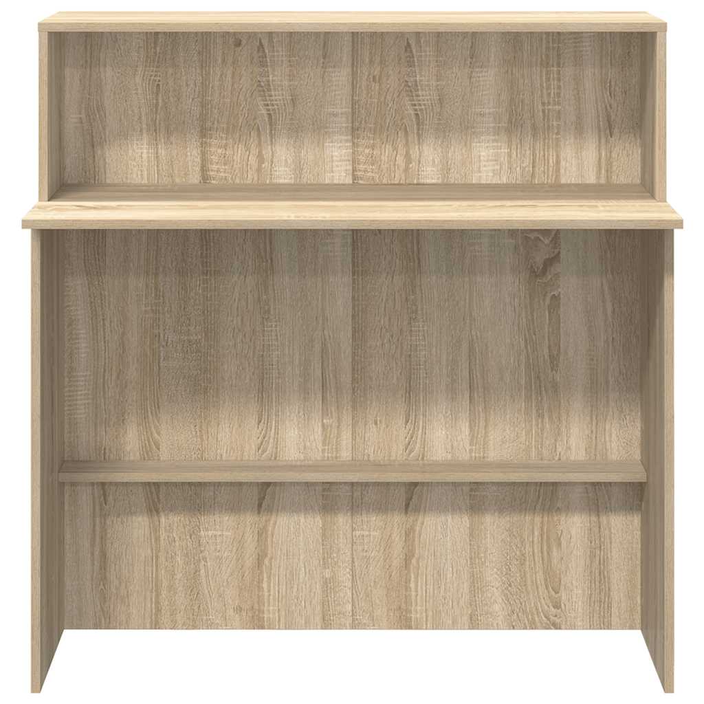 vidaXL Birou de recepție Stejar Sonoma 100x50x103,5 cm Lemn prelucrat vidaXL Birou de recepție Stejar Sonoma 100x50x103,5 cm Lemn prelucrat