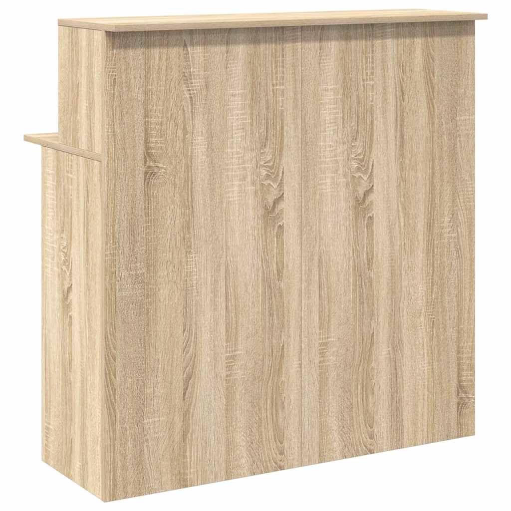 vidaXL Birou de recepție Stejar Sonoma 100x50x103,5 cm Lemn prelucrat vidaXL Birou de recepție Stejar Sonoma 100x50x103,5 cm Lemn prelucrat