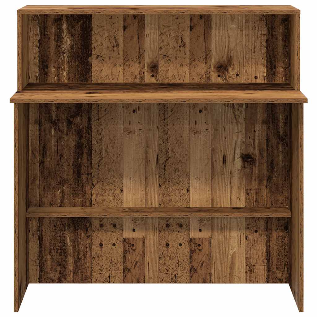 vidaXL Birou de recepție Lemn vechi 100x50x103,5 cm Lemn prelucrat vidaXL Birou de recepție Lemn vechi 100x50x103,5 cm Lemn prelucrat