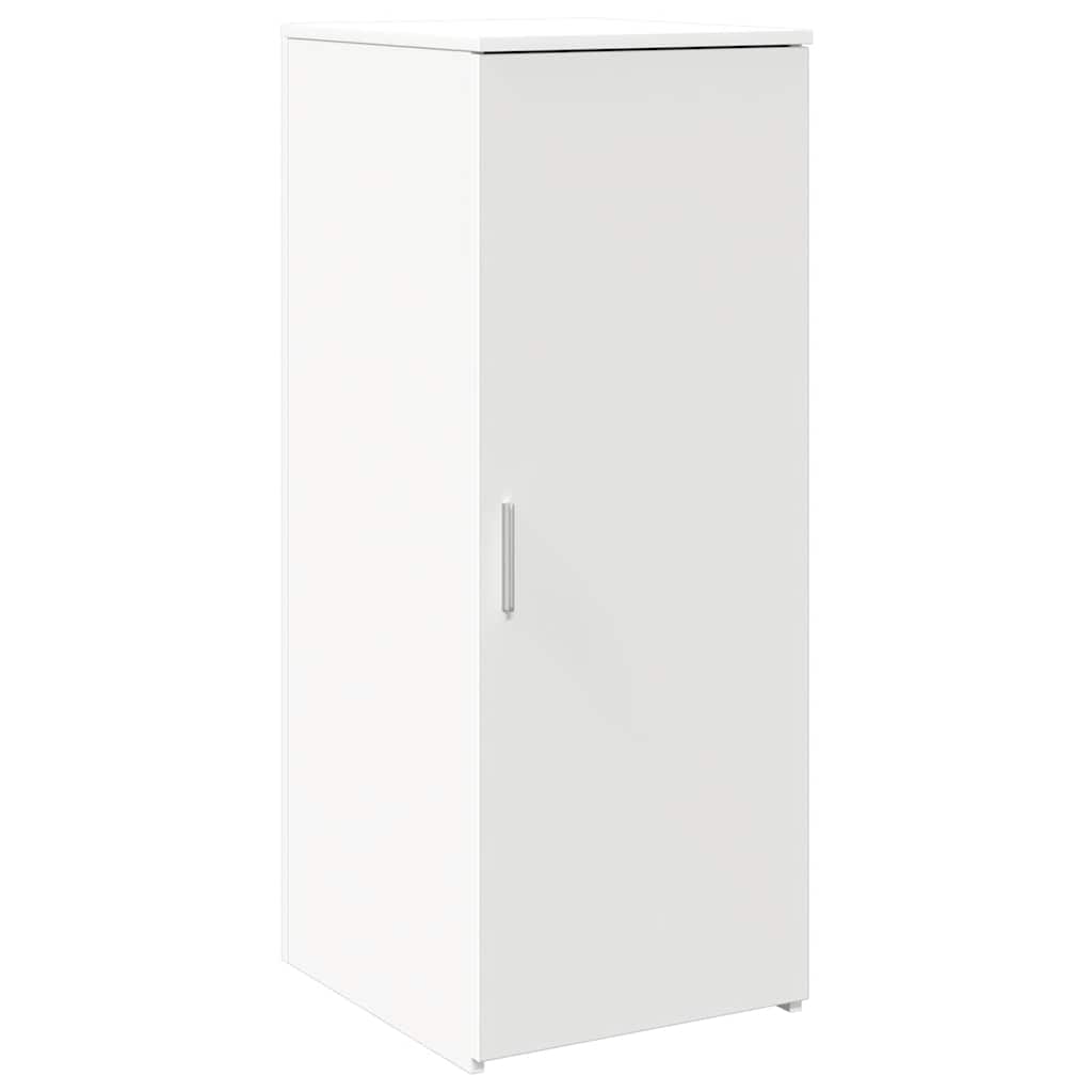 vidaXL Dulap de depozitare alb 40x45x103,5 cm din lemn prelucrat