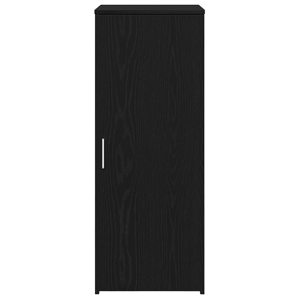 vidaXL Dulap de depozitare, negru, 40x45x103,5 cm, lemn prelucrat