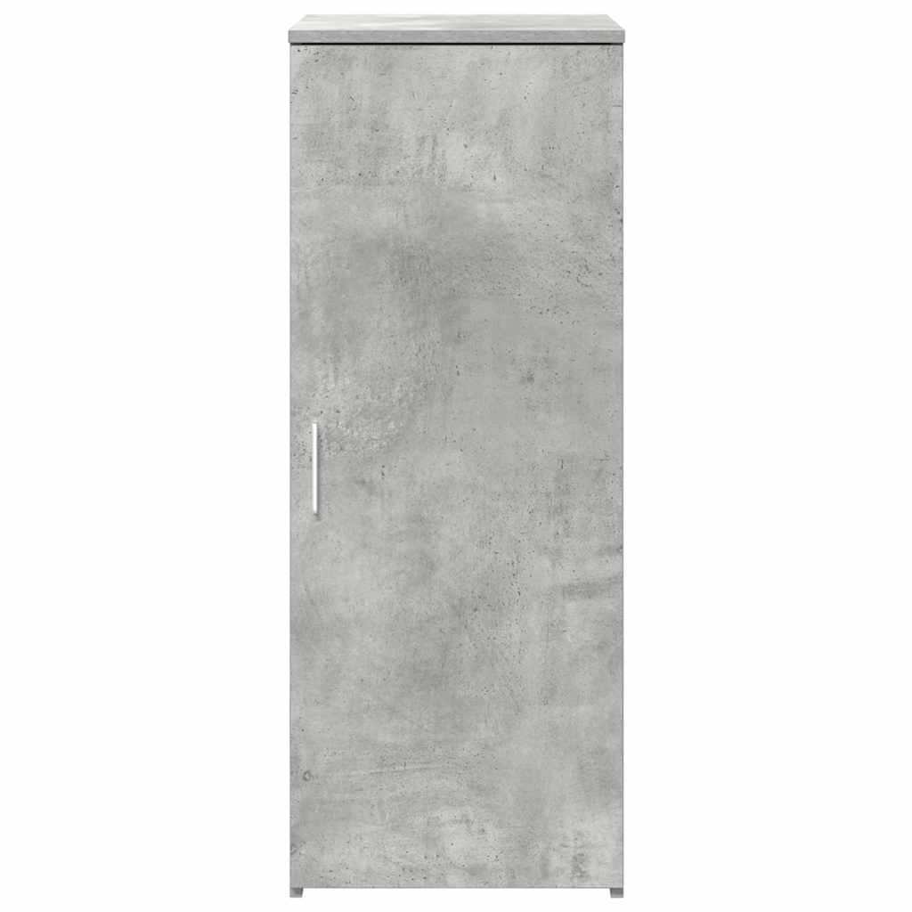 vidaXL Dulap de depozitare, gri beton, 40x45x103,5 cm lemn prelucrat