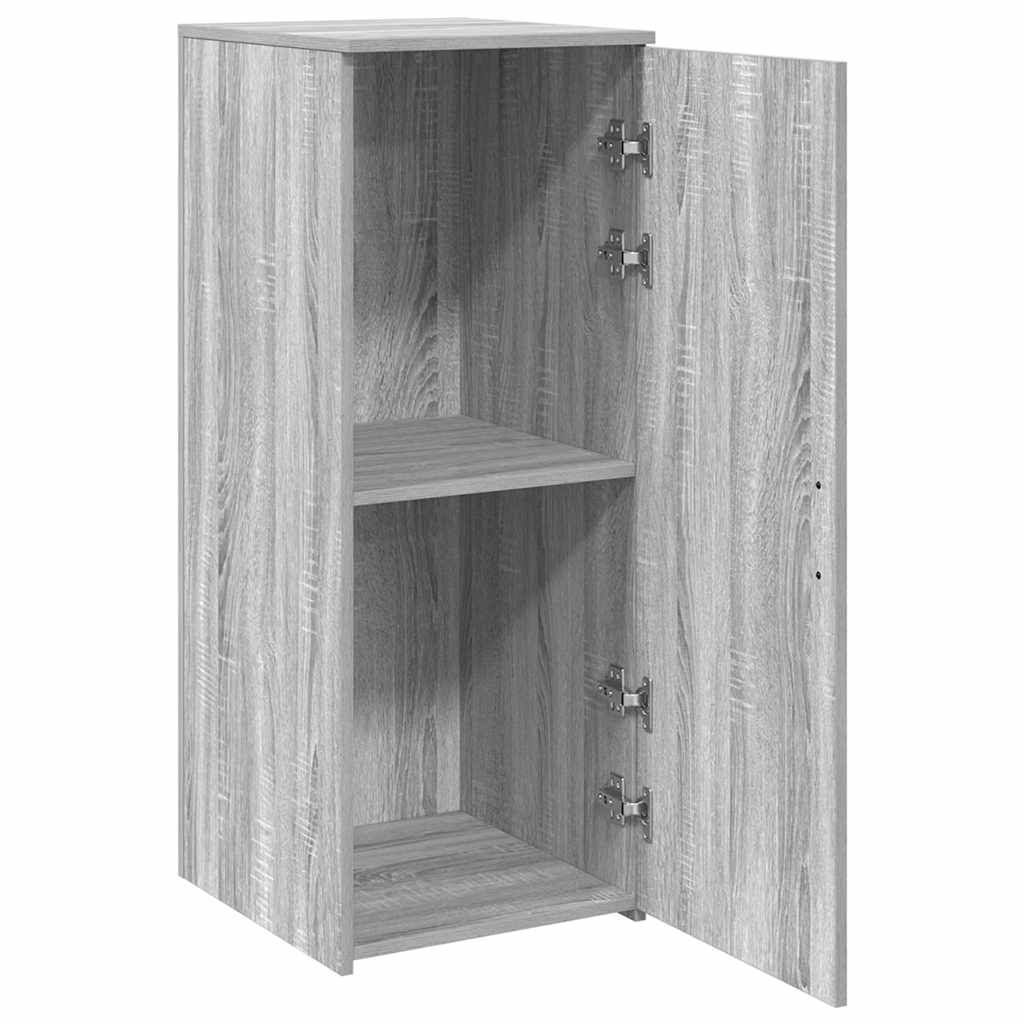 vidaXL Dulap de depozitare sonoma gri 40x45x103,5 cm lemn prelucrat vidaXL Dulap de depozitare sonoma gri 40x45x103,5 cm lemn prelucrat