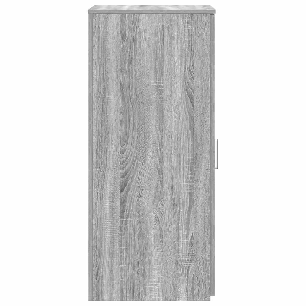 vidaXL Dulap de depozitare sonoma gri 40x45x103,5 cm lemn prelucrat vidaXL Dulap de depozitare sonoma gri 40x45x103,5 cm lemn prelucrat