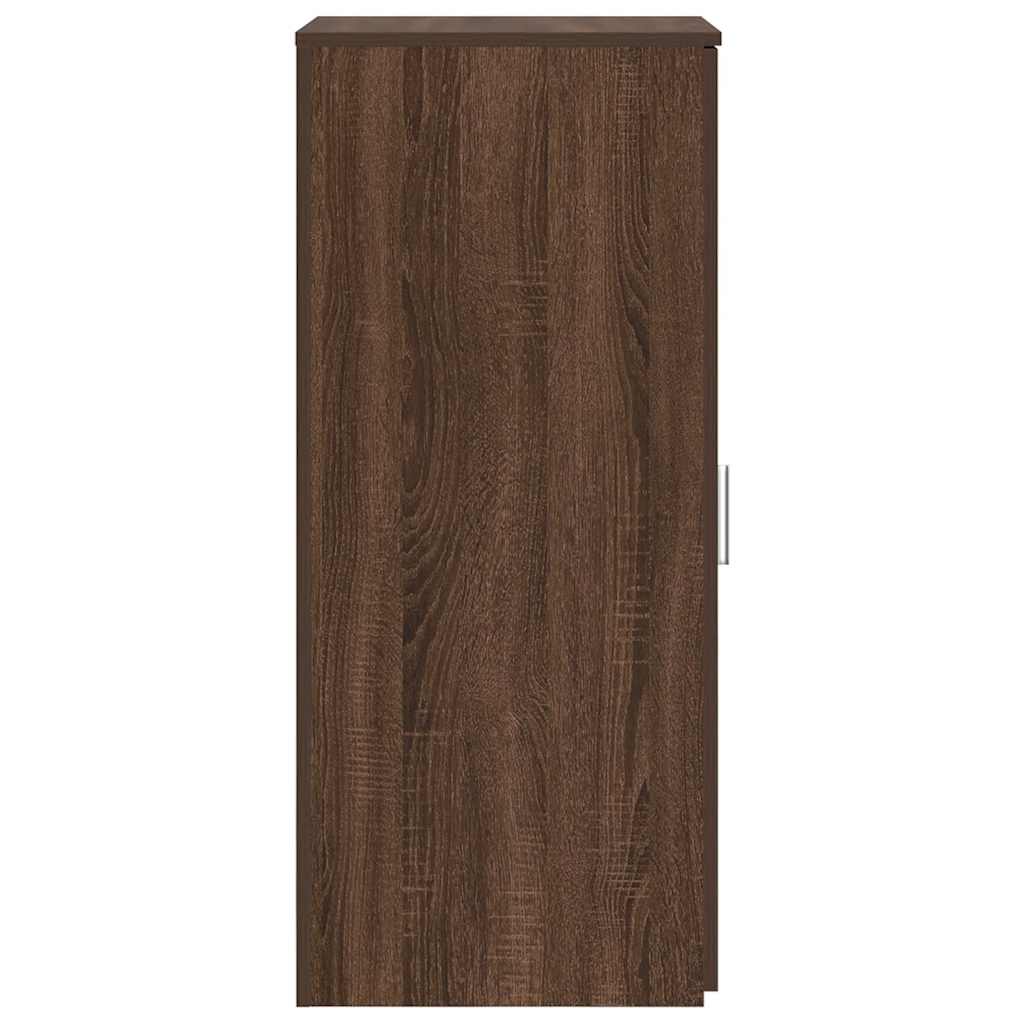 vidaXL Dulap depozitare stejar maro 40x45x103,5 cm lemn prelucrat vidaXL Dulap depozitare stejar maro 40x45x103,5 cm lemn prelucrat
