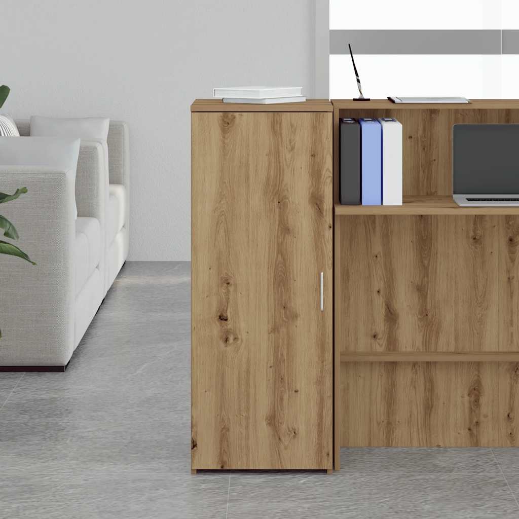 vidaXL Dulap de depozitare Artisan Stejar 40x45x103,5cm Lemn prelucrat