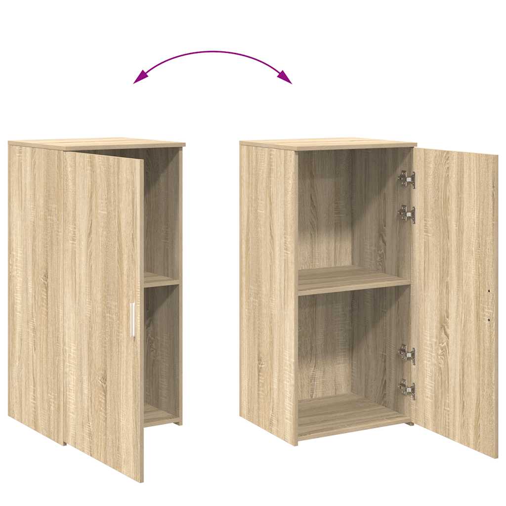 vidaXL Dulap de depozitare stejar sonoma 50x45x103,5 cm lemn prelucrat vidaXL Dulap de depozitare stejar sonoma 50x45x103,5 cm lemn prelucrat