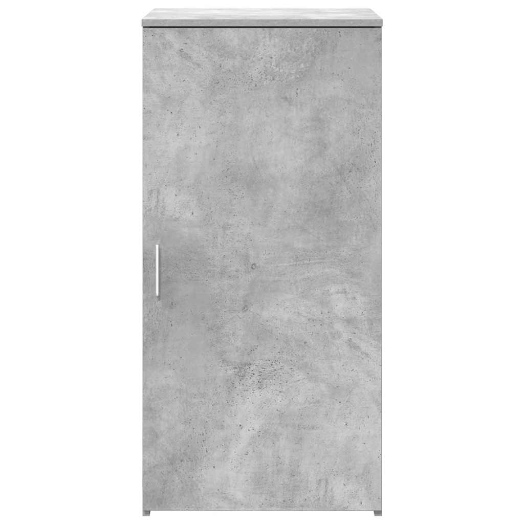 vidaXL Dulap de depozitare, gri beton, 50x45x103,5 cm, lemn prelucrat