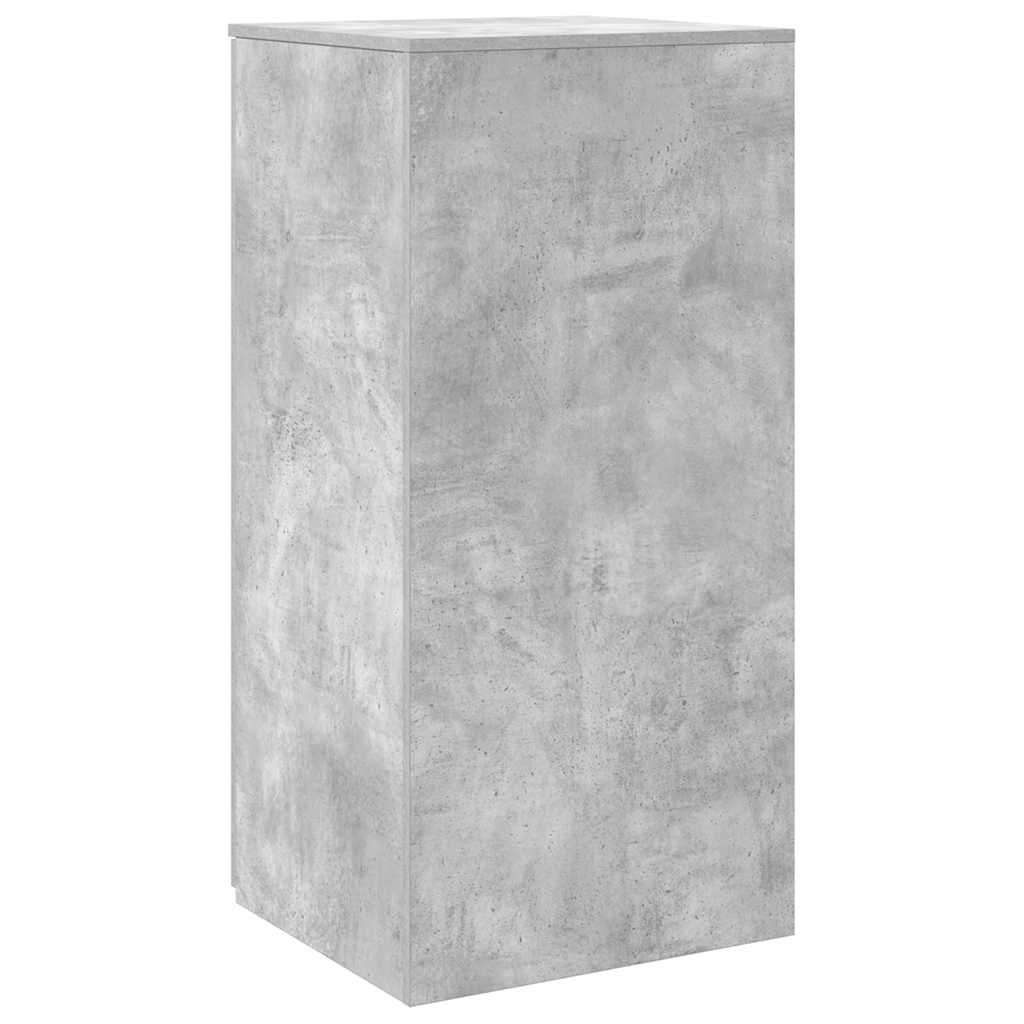 vidaXL Dulap de depozitare, gri beton, 50x45x103,5 cm, lemn prelucrat