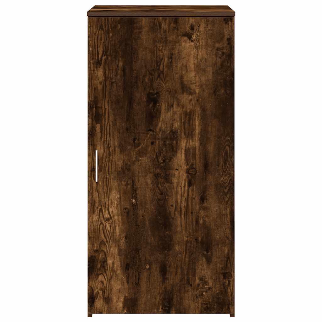 vidaXL Dulap depozitare stejar fumuriu 50x45x103,5 cm lemn prelucrat